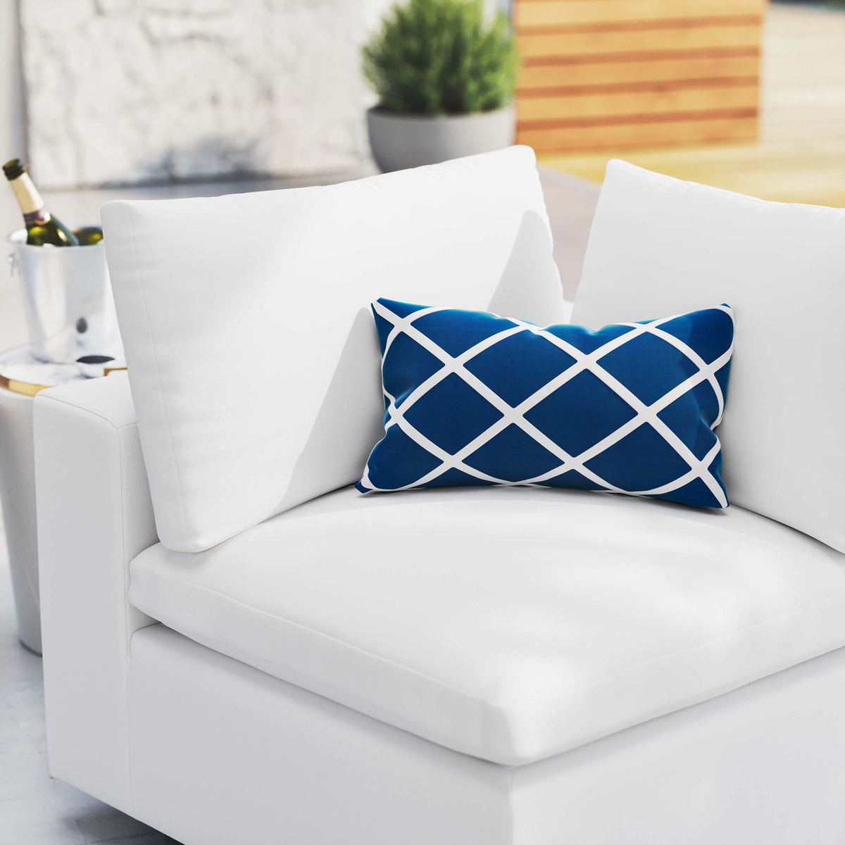 Commix Sunbrella® Outdoor Patio Corner Chair by Modway