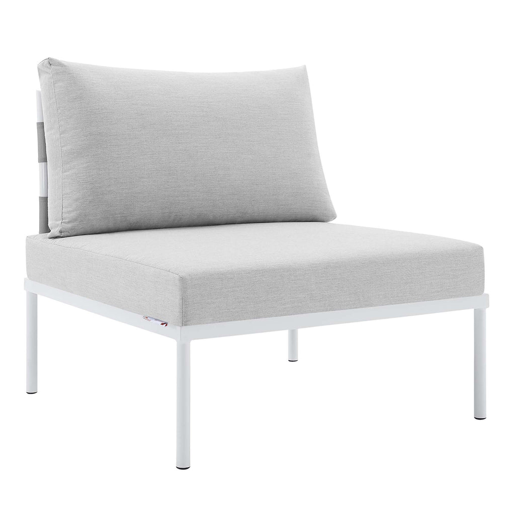Harmony Sunbrella® Outdoor Patio Aluminum Armless Chair by Modway