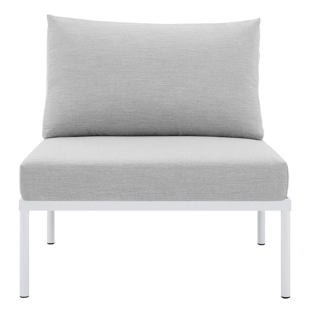 Harmony Sunbrella® Outdoor Patio Aluminum Armless Chair by Modway