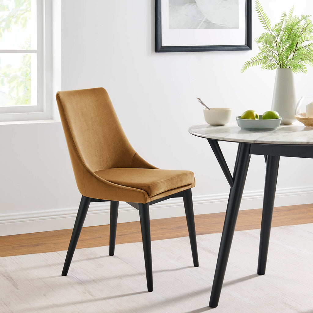 Viscount Performance Velvet Dining Chair by Modway