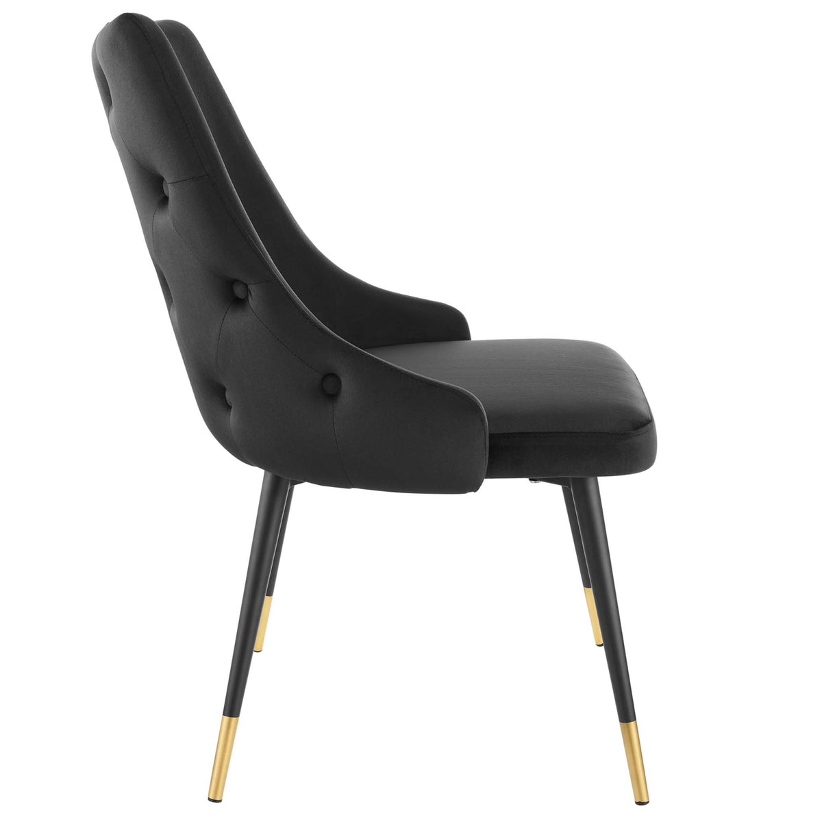 Adorn Performance Velvet Dining Side Chair Set of 2 by Modway