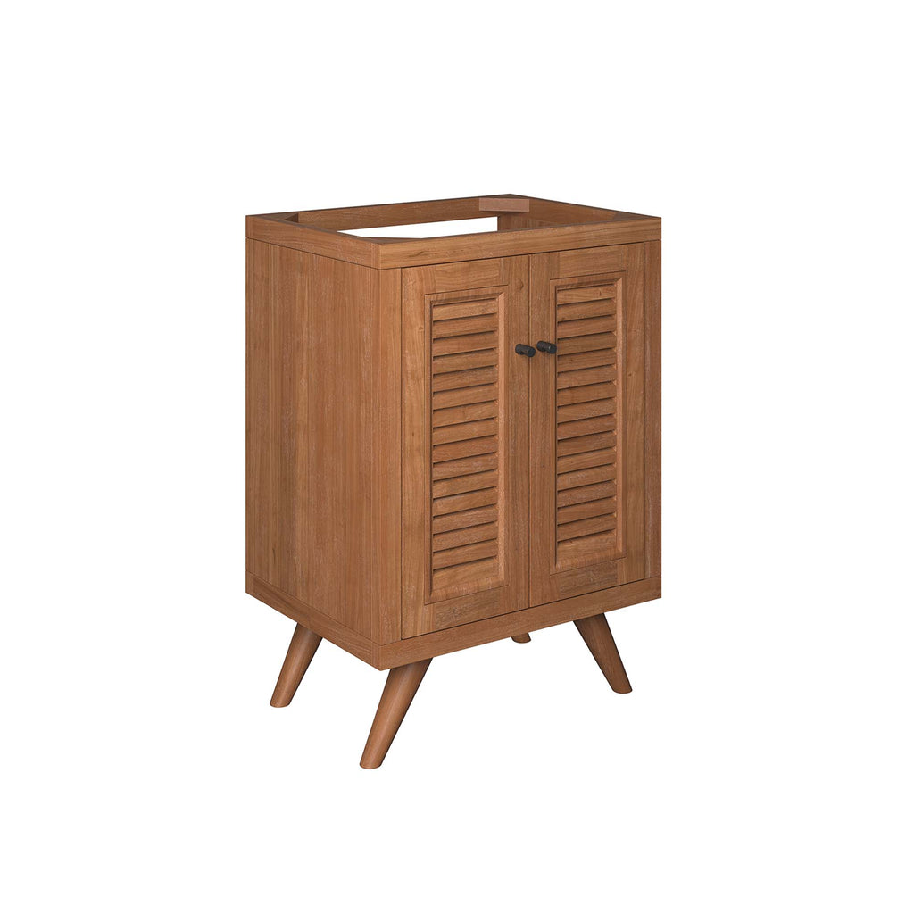 Birdie Teak Wood Bathroom Vanity Cabinet (Sink Basin Not Included) by Modway