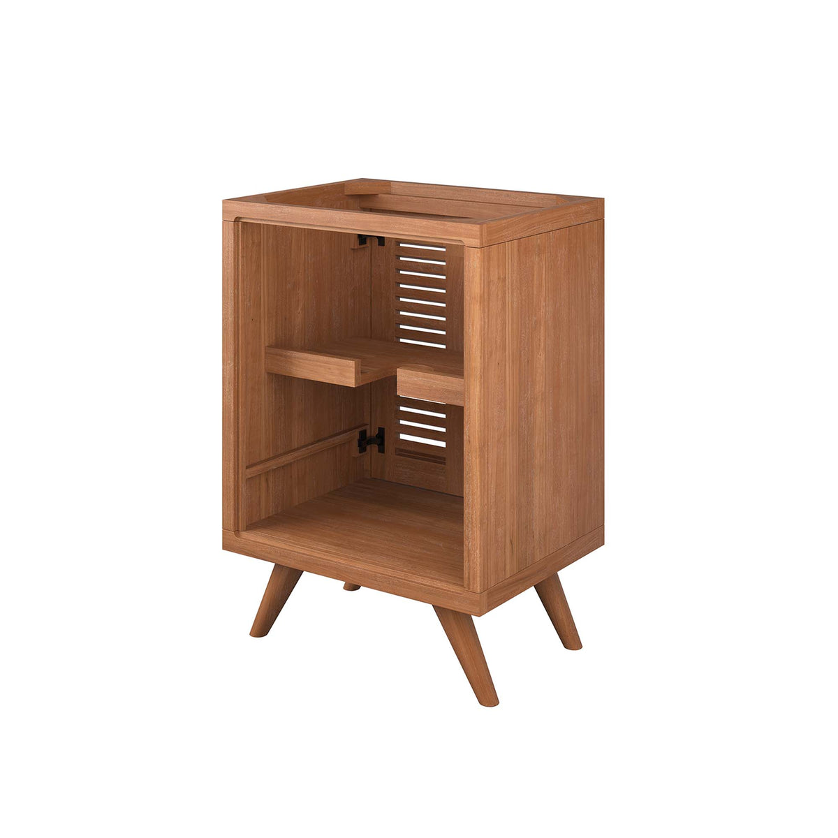 Birdie Teak Wood Bathroom Vanity Cabinet (Sink Basin Not Included) by Modway