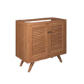 Birdie Teak Wood Bathroom Vanity Cabinet (Sink Basin Not Included) by Modway