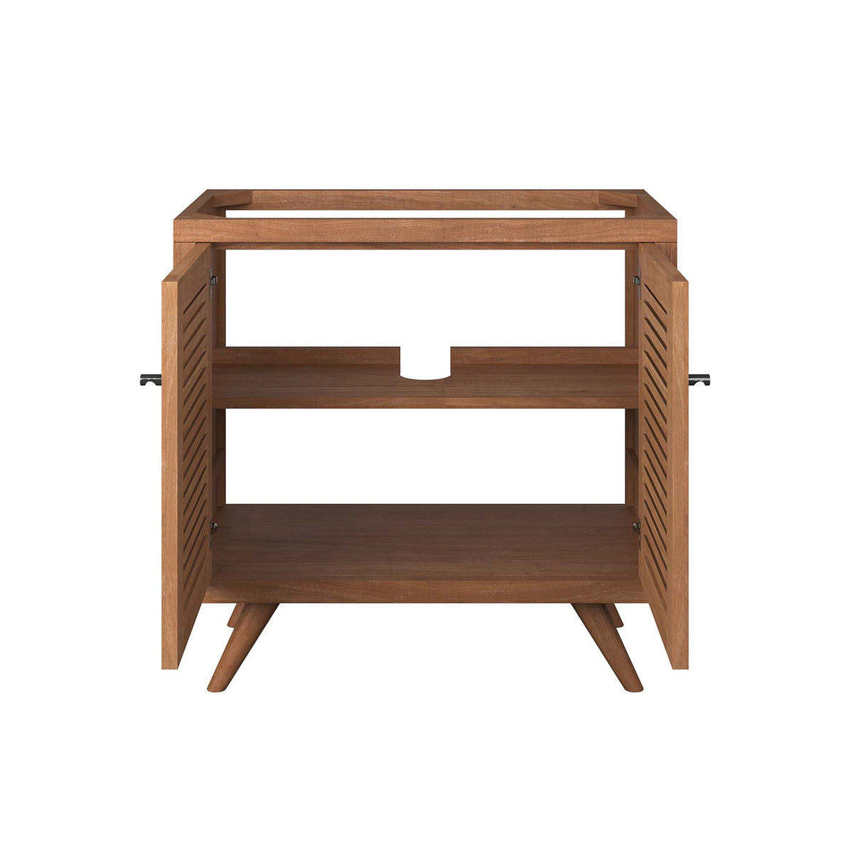 Birdie Teak Wood Bathroom Vanity Cabinet (Sink Basin Not Included) by Modway