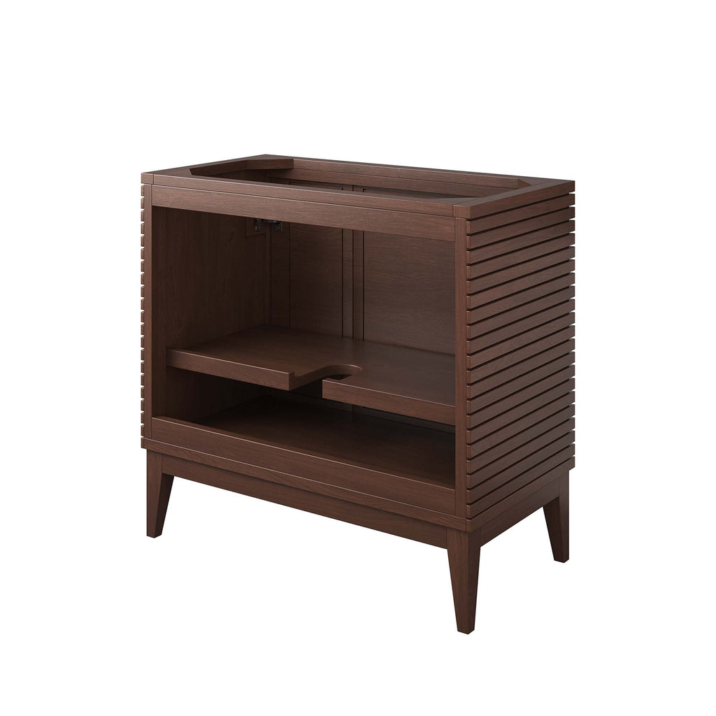 Ledger Wood Bathroom Vanity Cabinet (Sink Basin Not Included) by Modway
