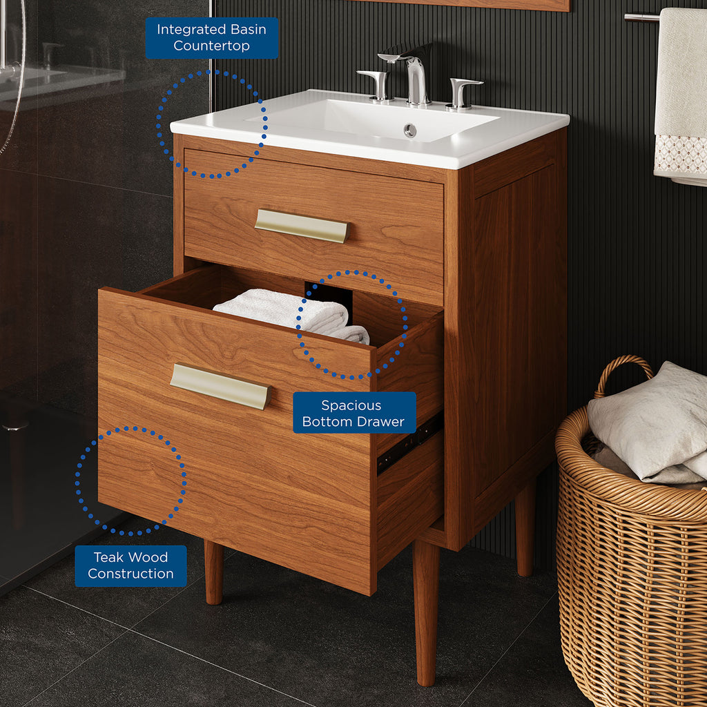 Cassia Bathroom Vanity by Modway