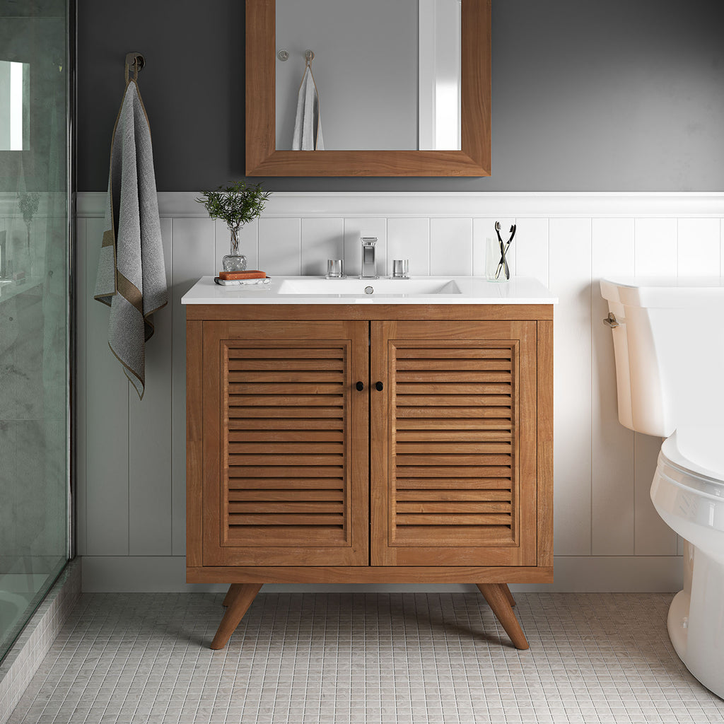 Birdie Bathroom Vanity by Modway