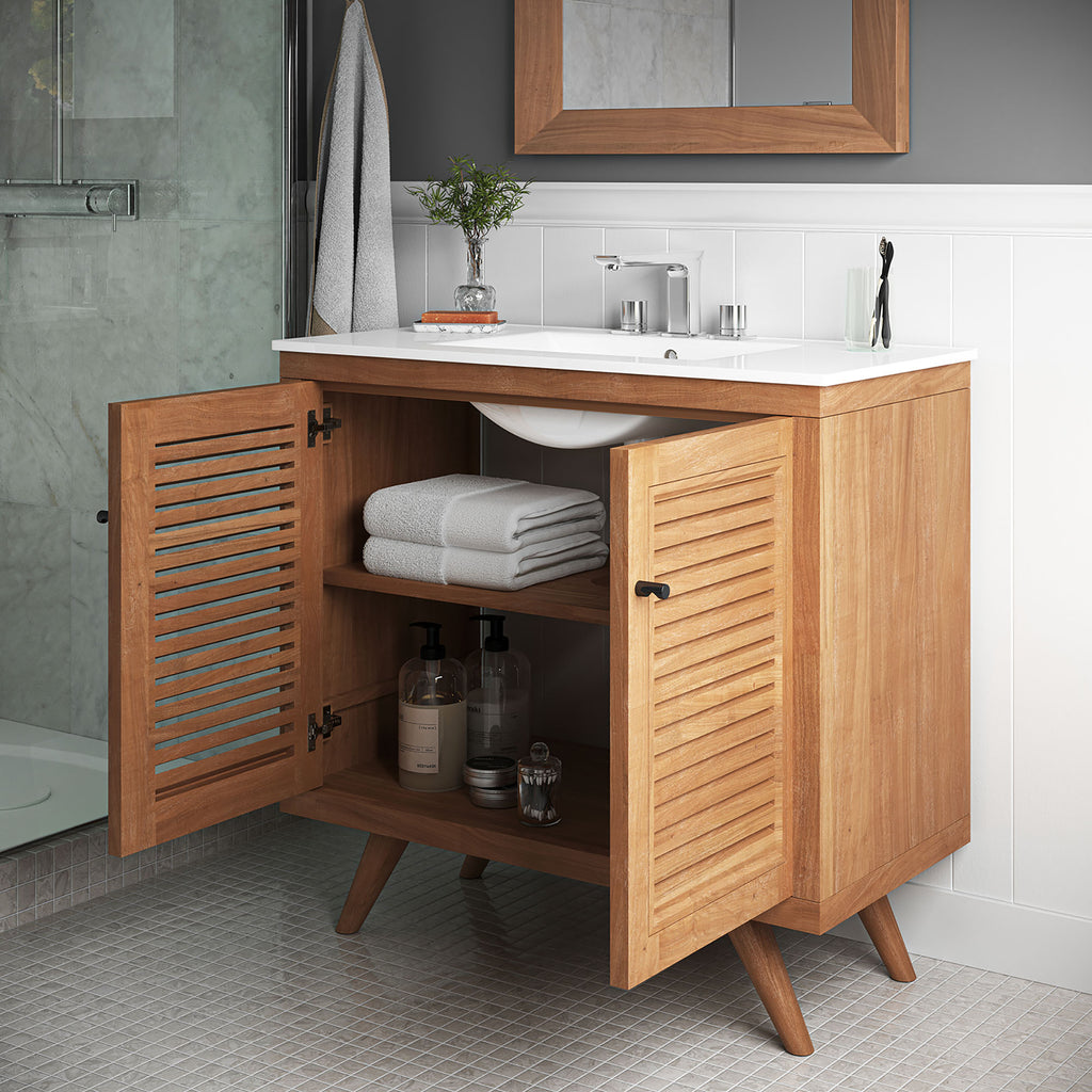 Birdie Bathroom Vanity by Modway