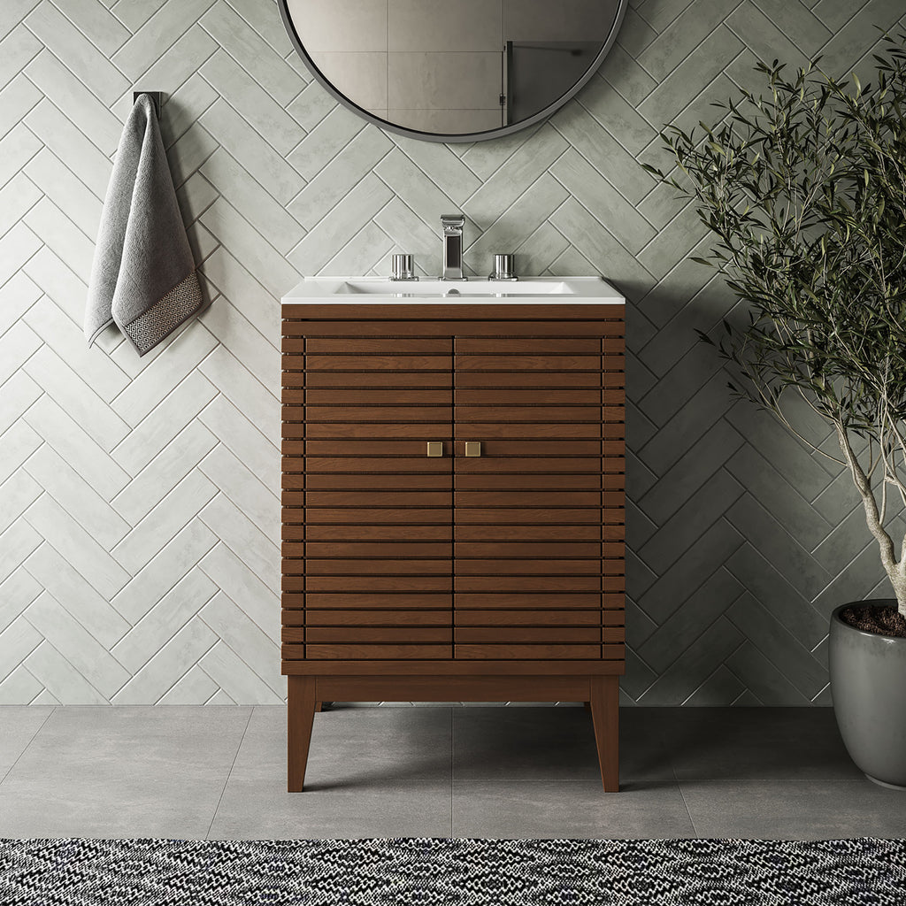 Ledger Bathroom Vanity by Modway