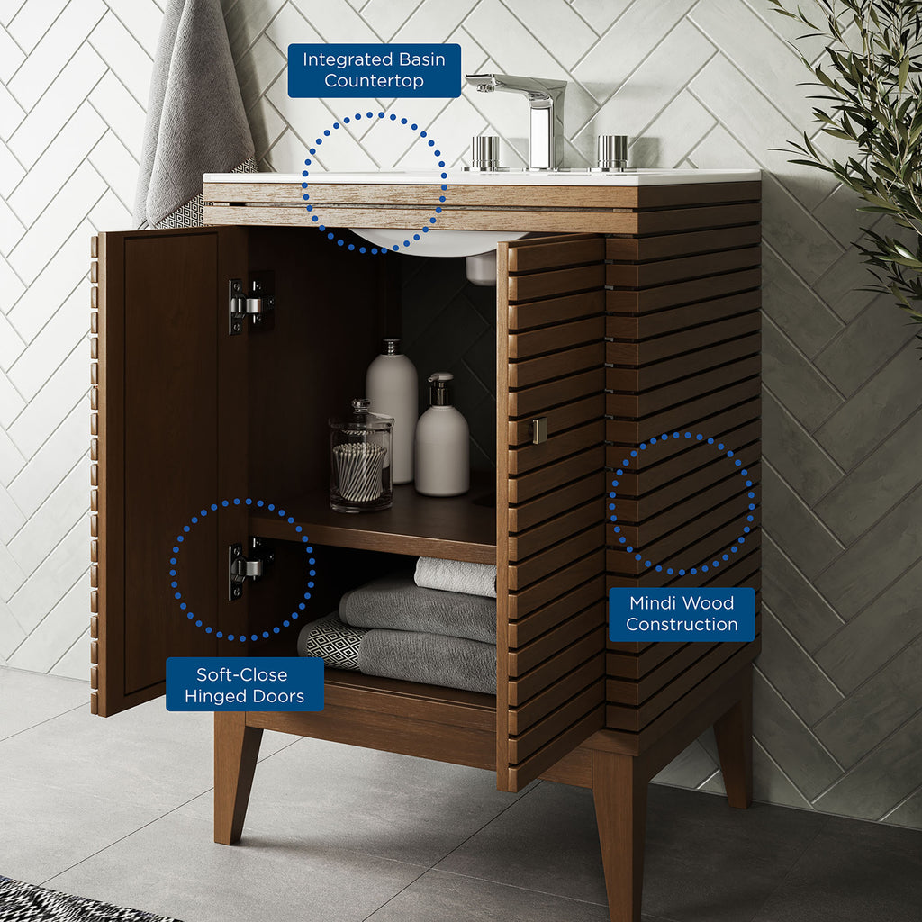Ledger Bathroom Vanity by Modway