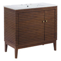 Ledger Bathroom Vanity by Modway