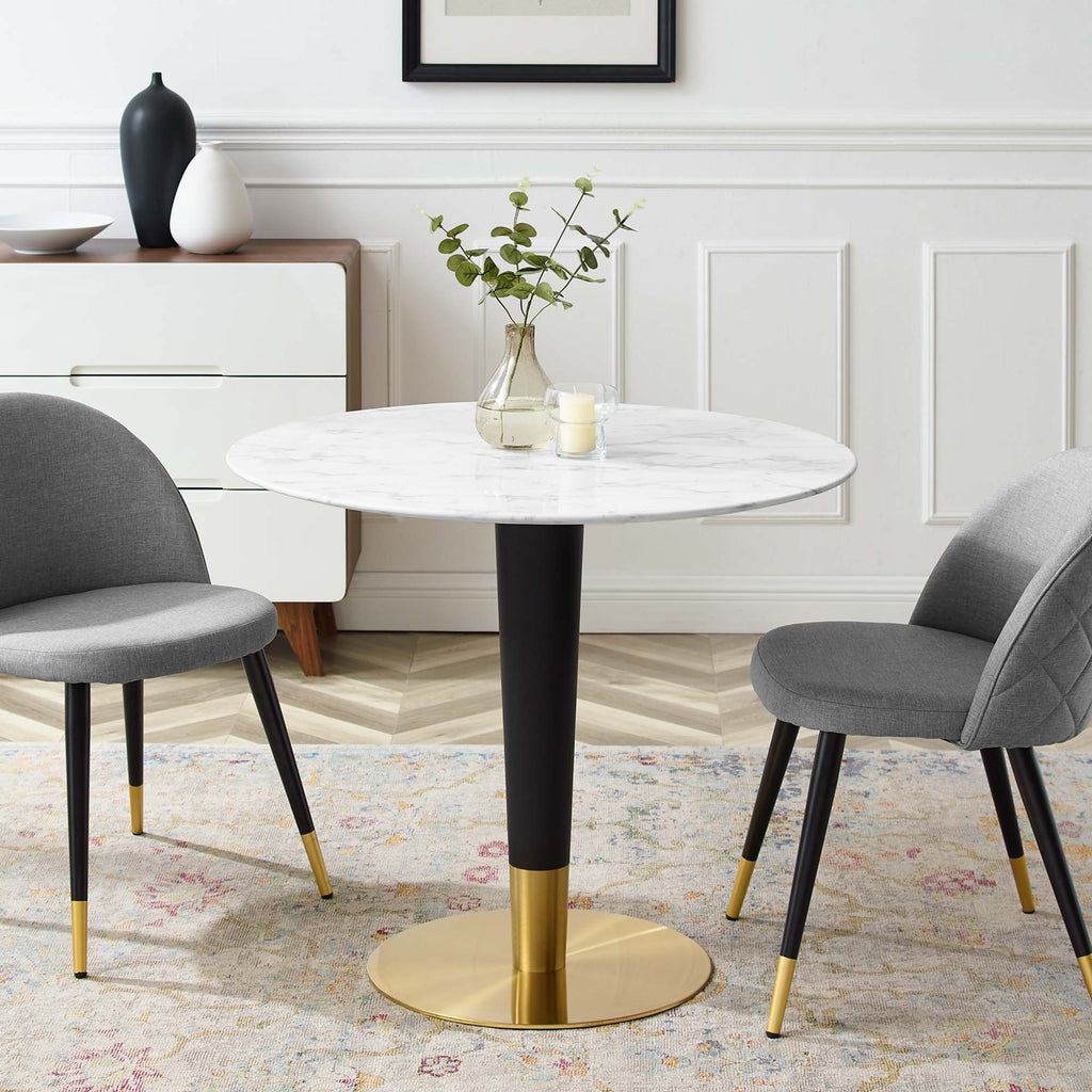 Zinque Artificial Marble Dining Table by Modway