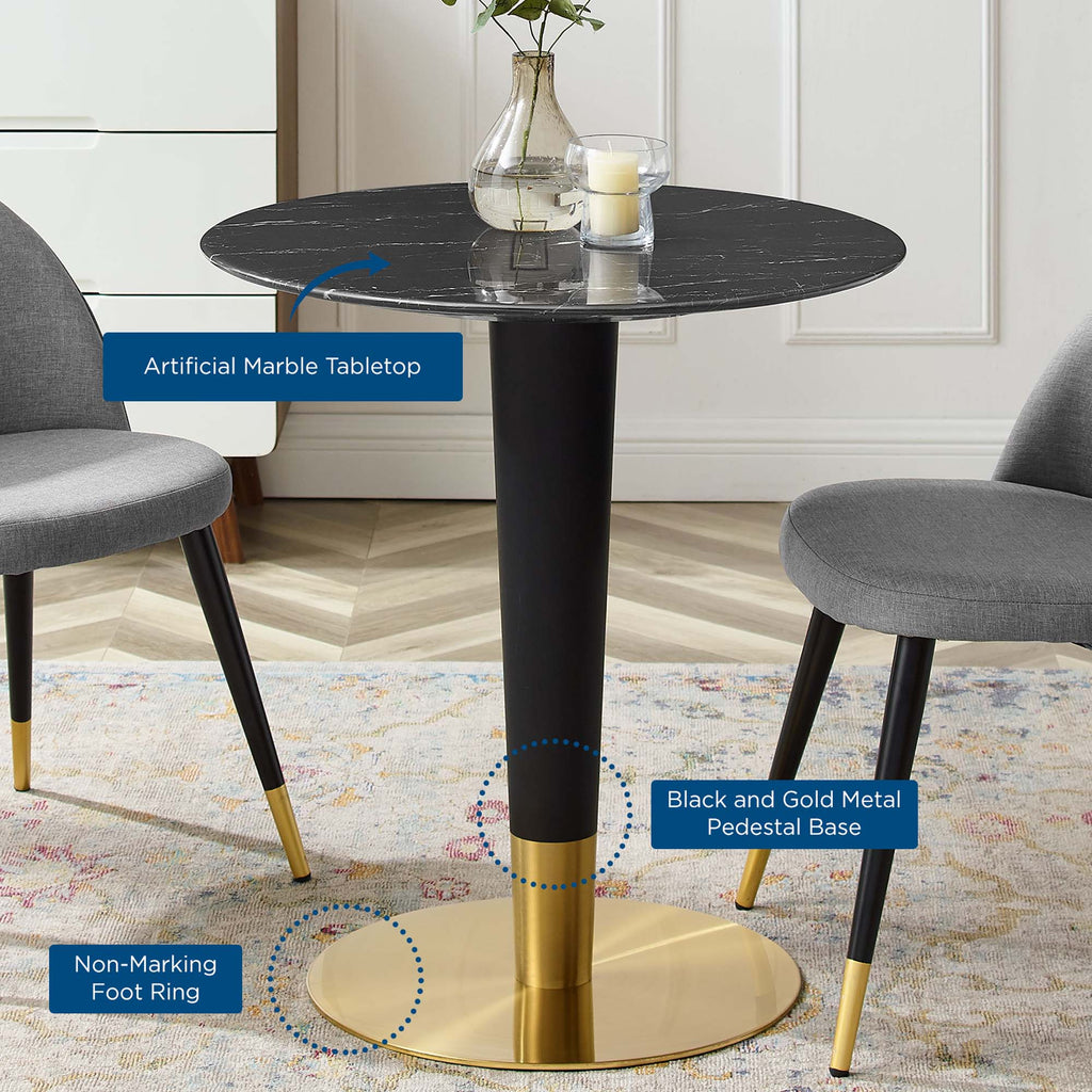 Zinque Artificial Marble Dining Table by Modway