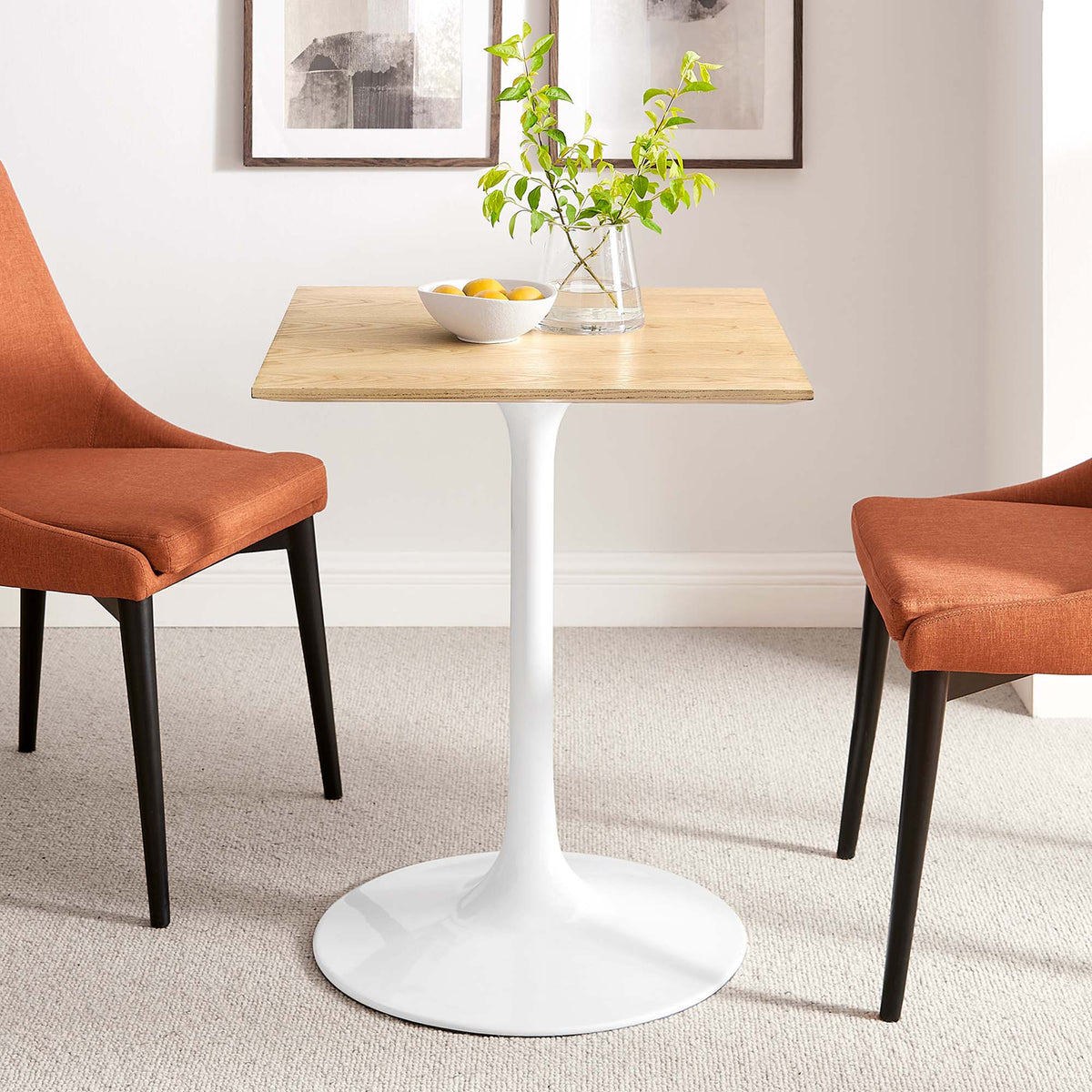 Lippa Square Wood Dining Table by Modway