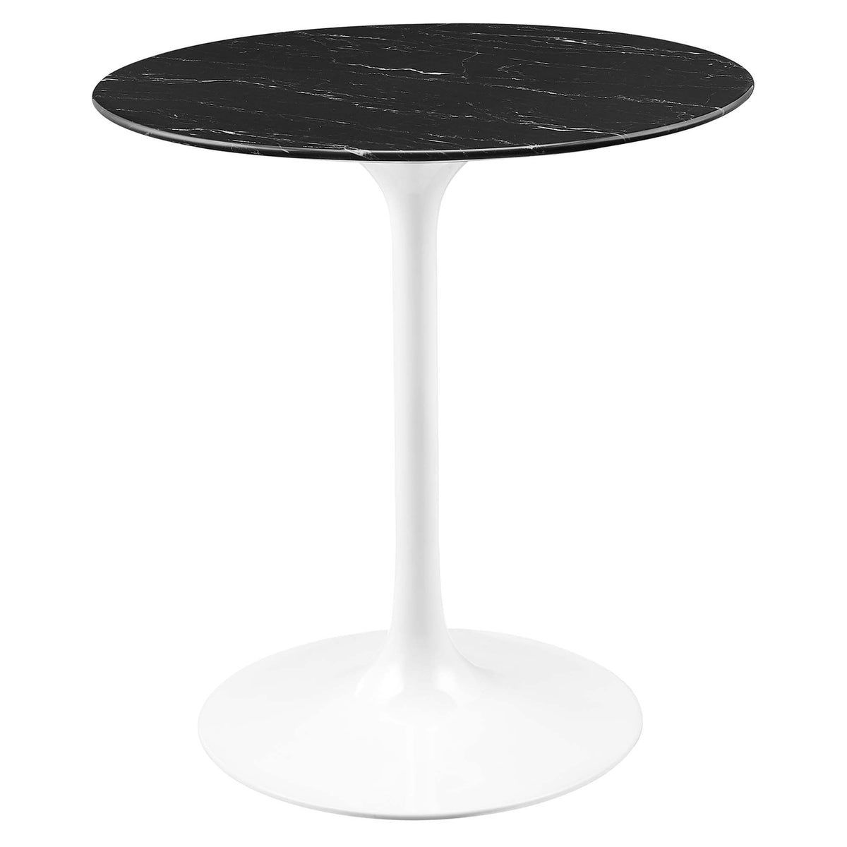 Lippa Round Faux Marble Dining Table by Modway