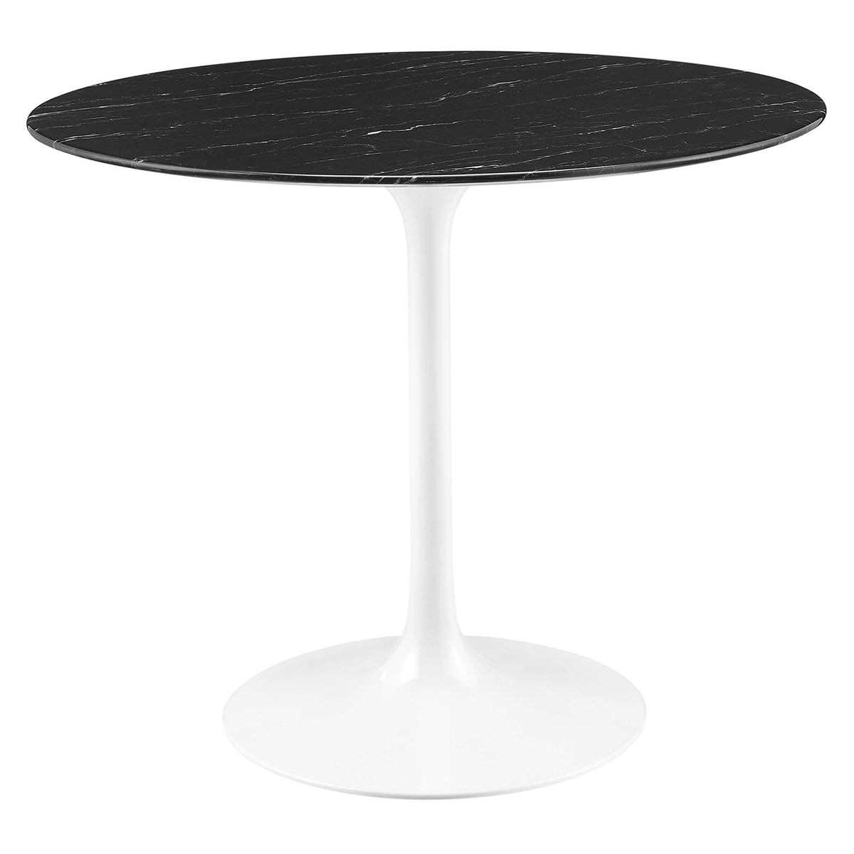 Lippa Round Faux Marble Dining Table by Modway