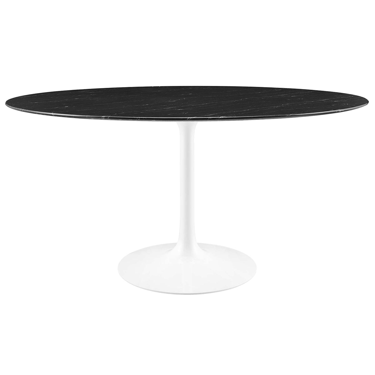 Lippa Round Faux Marble Dining Table by Modway
