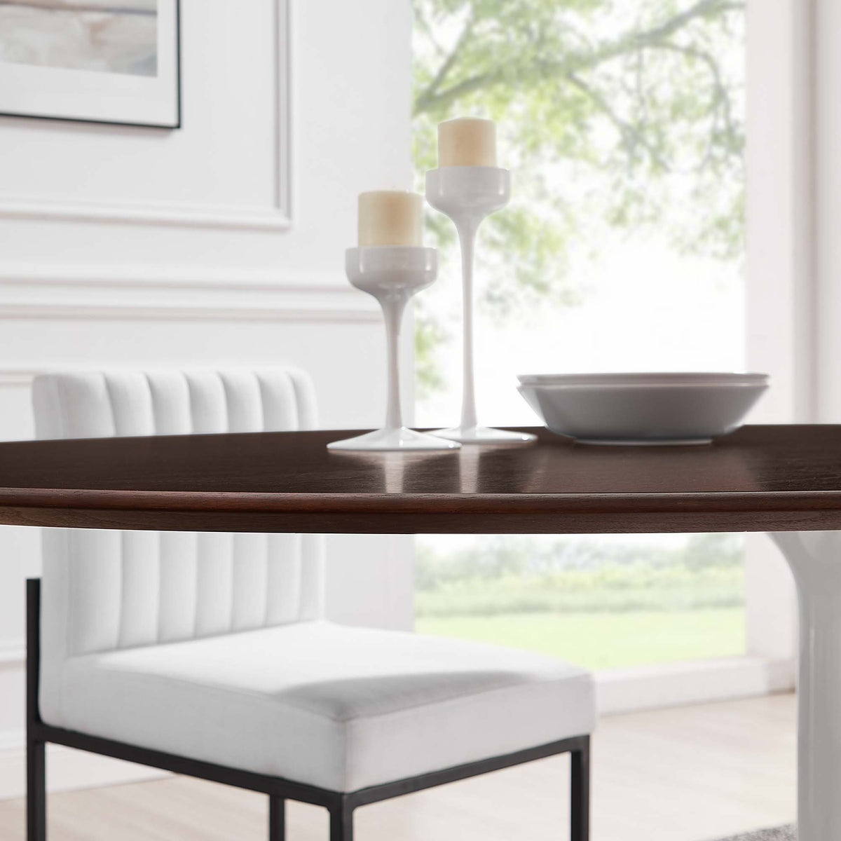 Lippa Oval Wood Dining Table by Modway