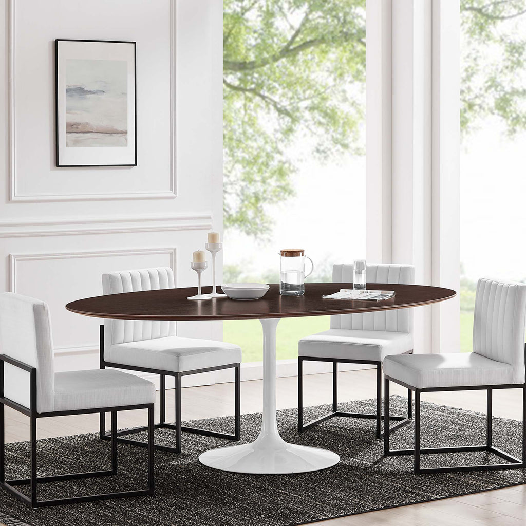 Lippa Oval Wood Dining Table by Modway
