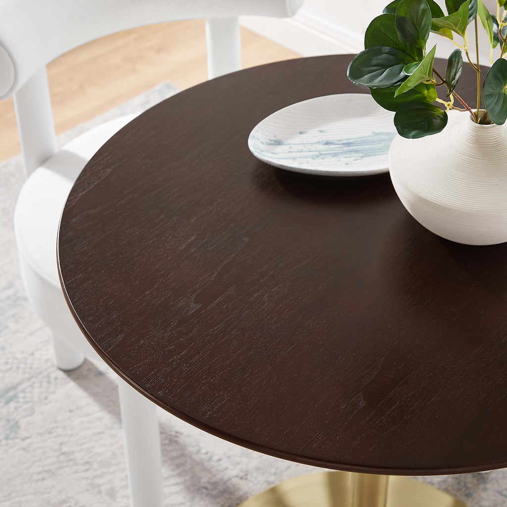 Lippa Round Wood Dining Table by Modway