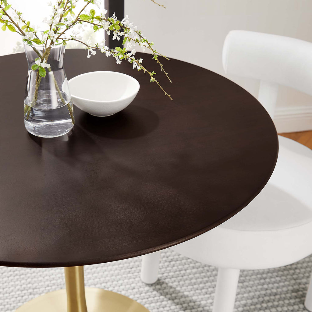 Lippa Round Wood Dining Table by Modway