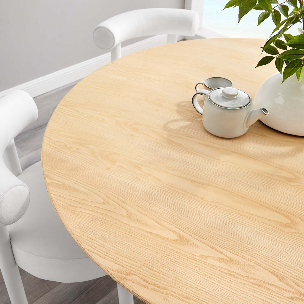 Lippa Round Wood Dining Table by Modway