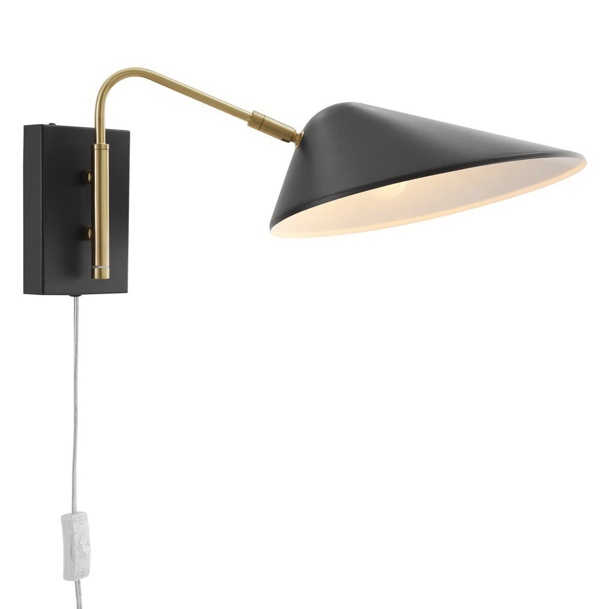Journey Swing Arm Wall Sconce by Modway