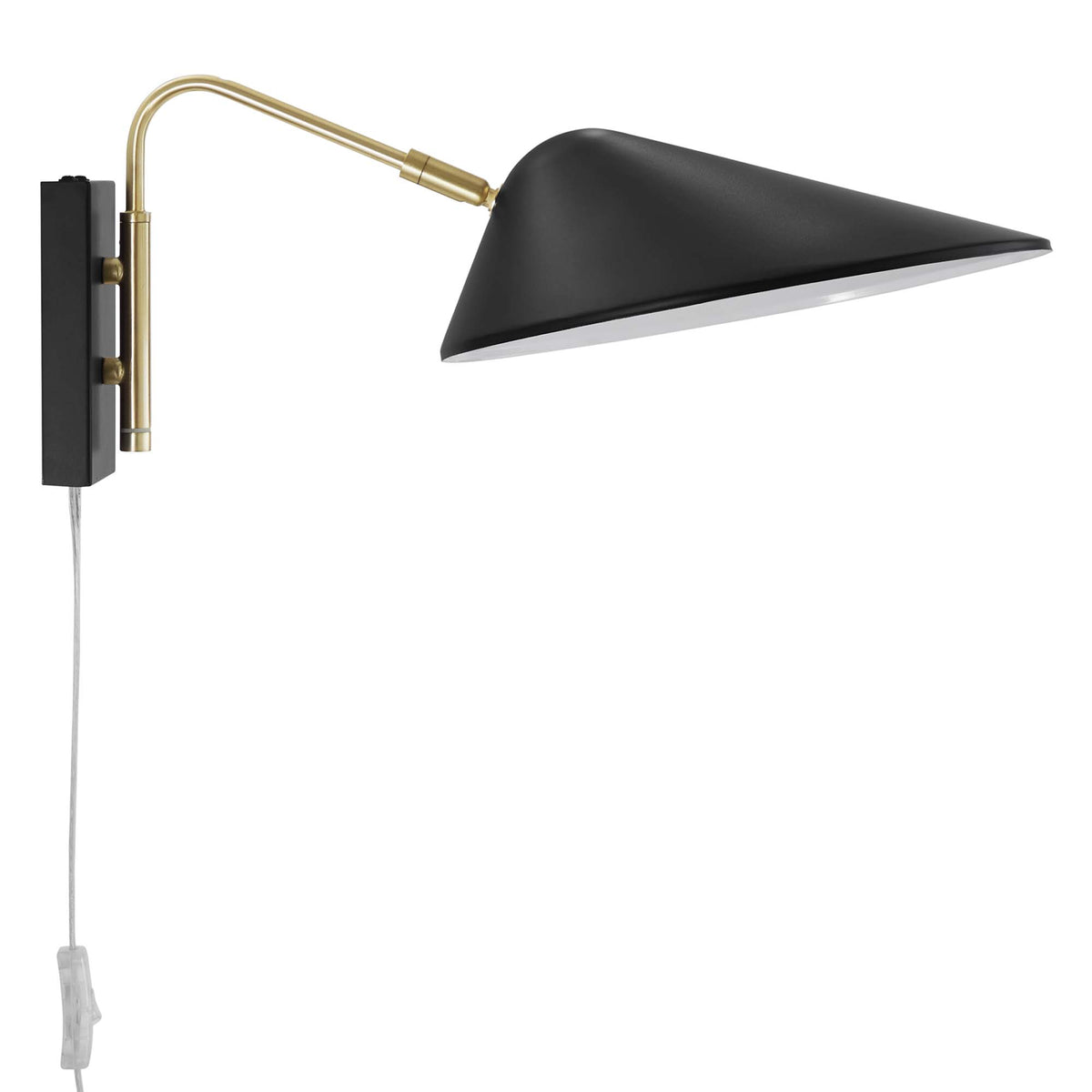 Journey Swing Arm Wall Sconce by Modway