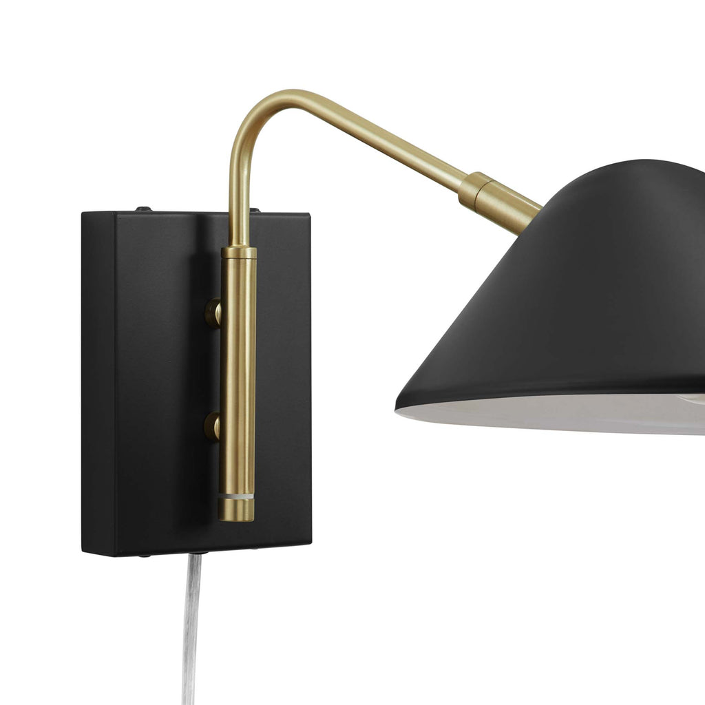 Journey Swing Arm Wall Sconce by Modway