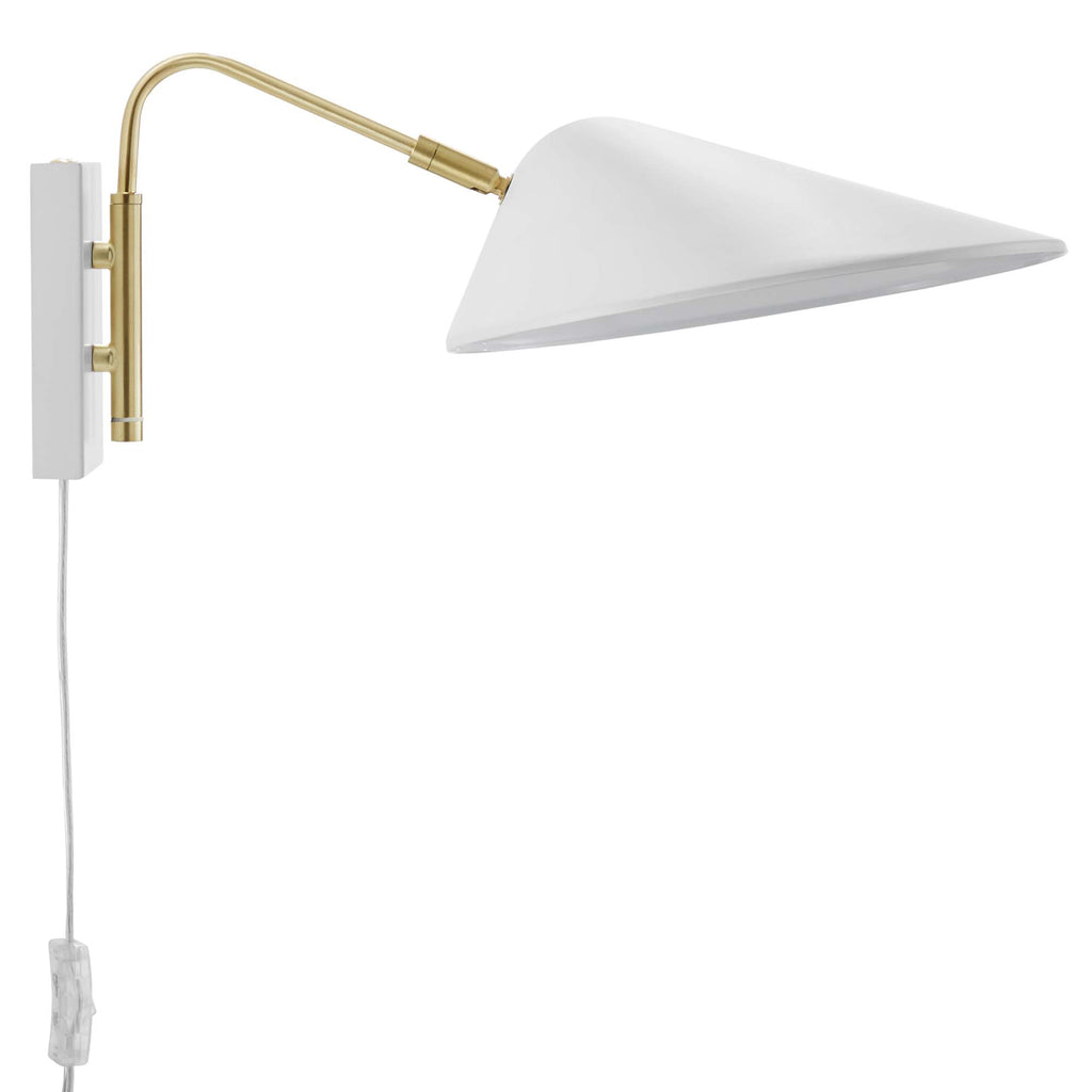 Journey Swing Arm Wall Sconce by Modway