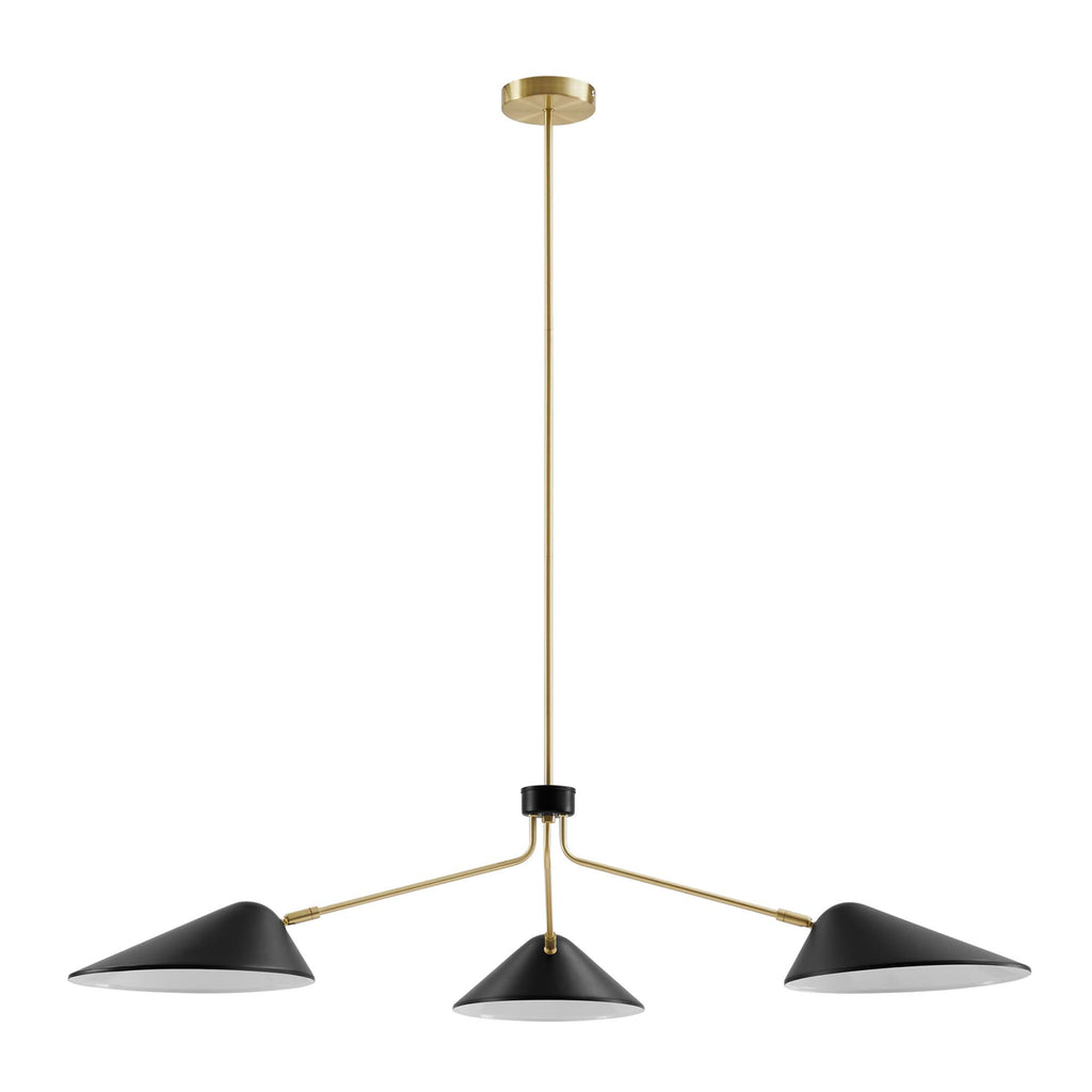 Journey 3-Light 14" Arm Pendant by Modway