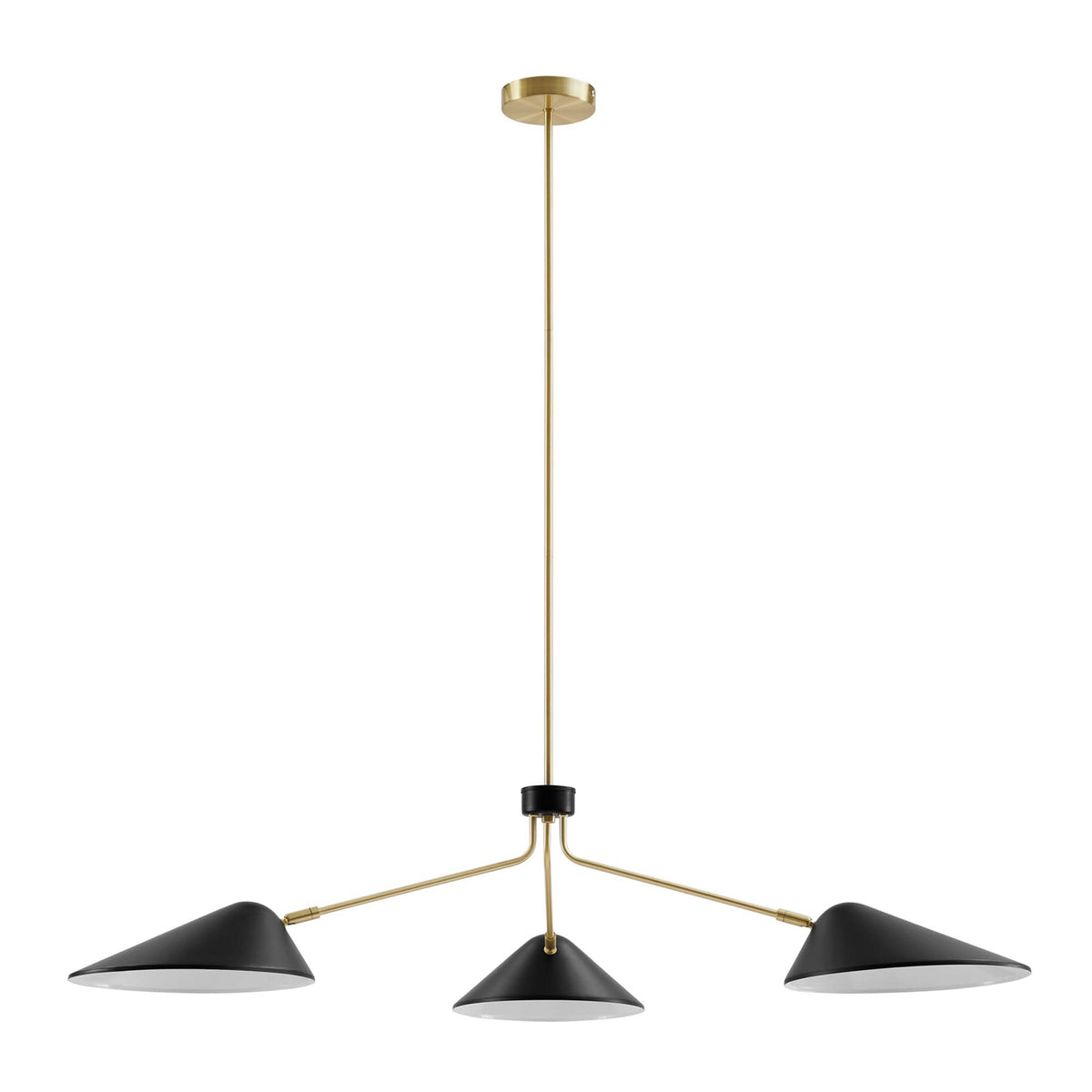 Journey 3-Light 14" Arm Pendant by Modway