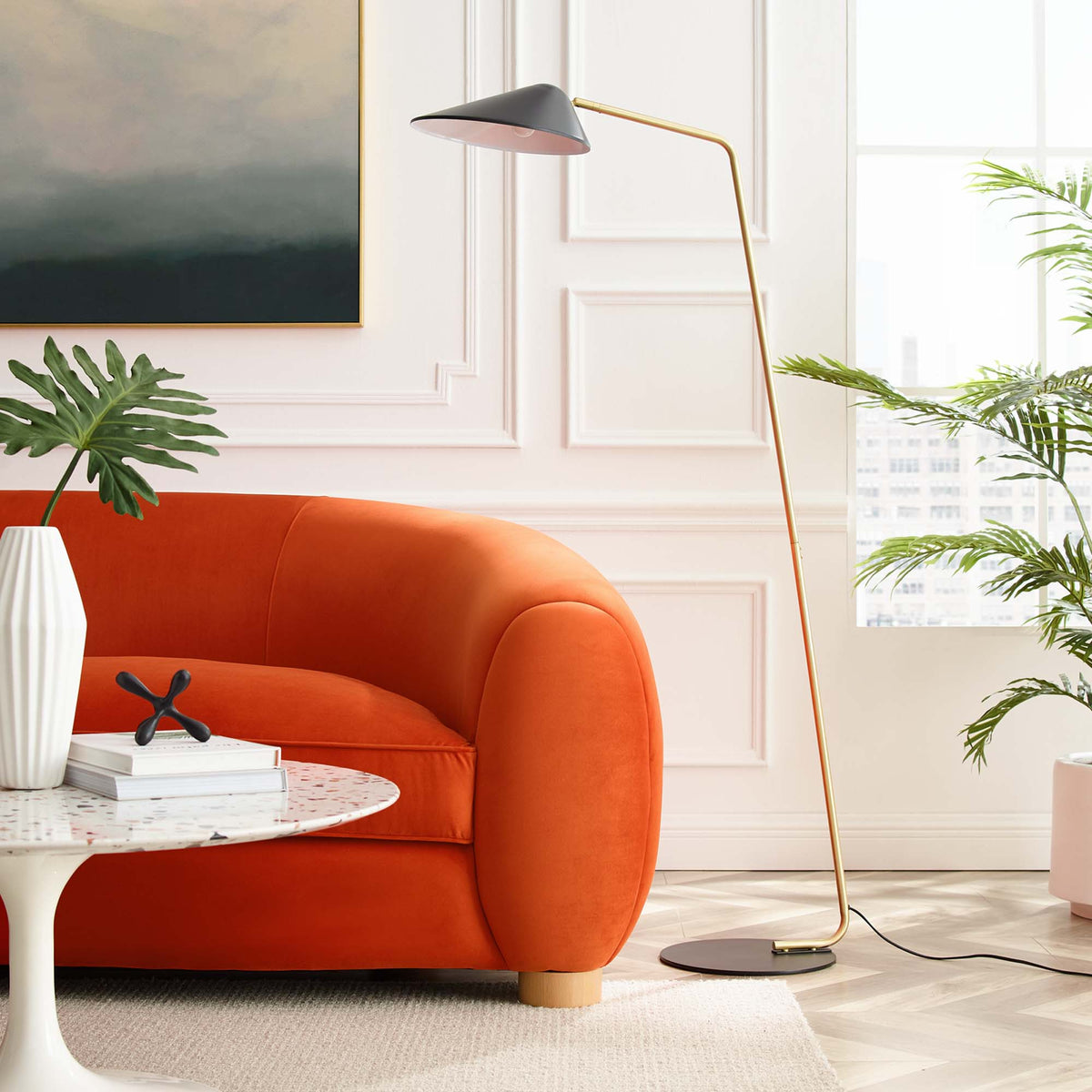 Journey Standing Floor Lamp by Modway