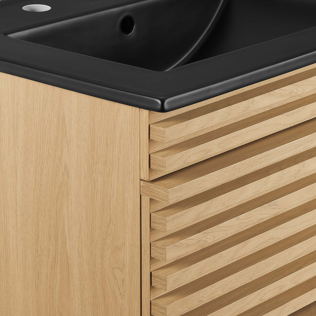 Render Wall-Mount Bathroom Vanity by Modway