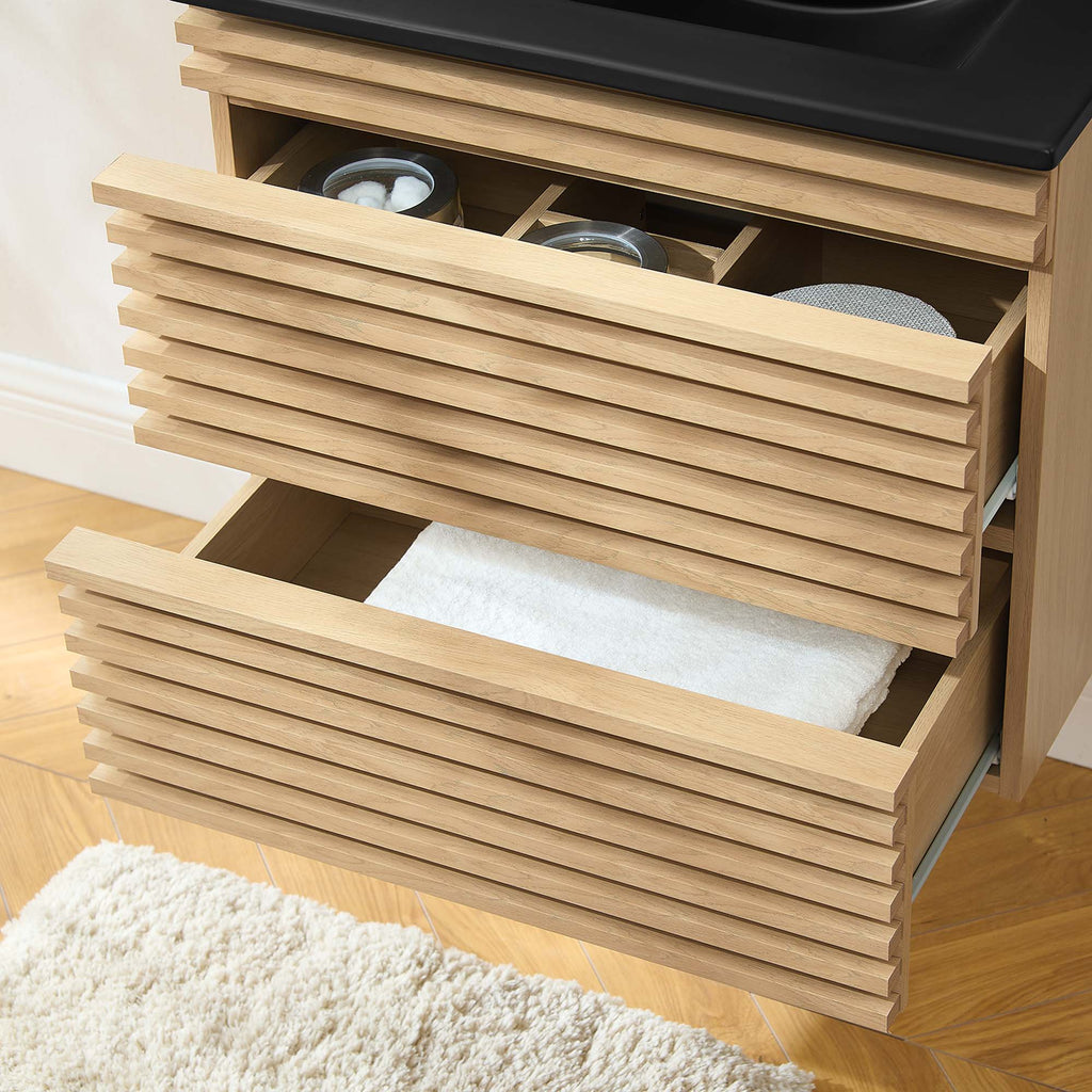 Render Wall-Mount Bathroom Vanity by Modway