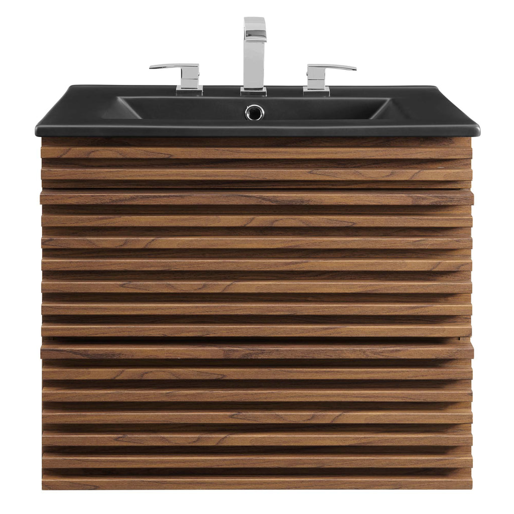 Render Wall-Mount Bathroom Vanity by Modway