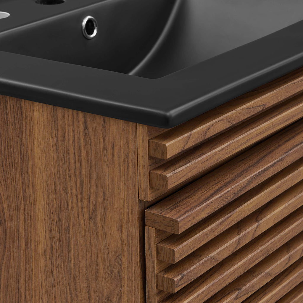 Render Wall-Mount Bathroom Vanity by Modway