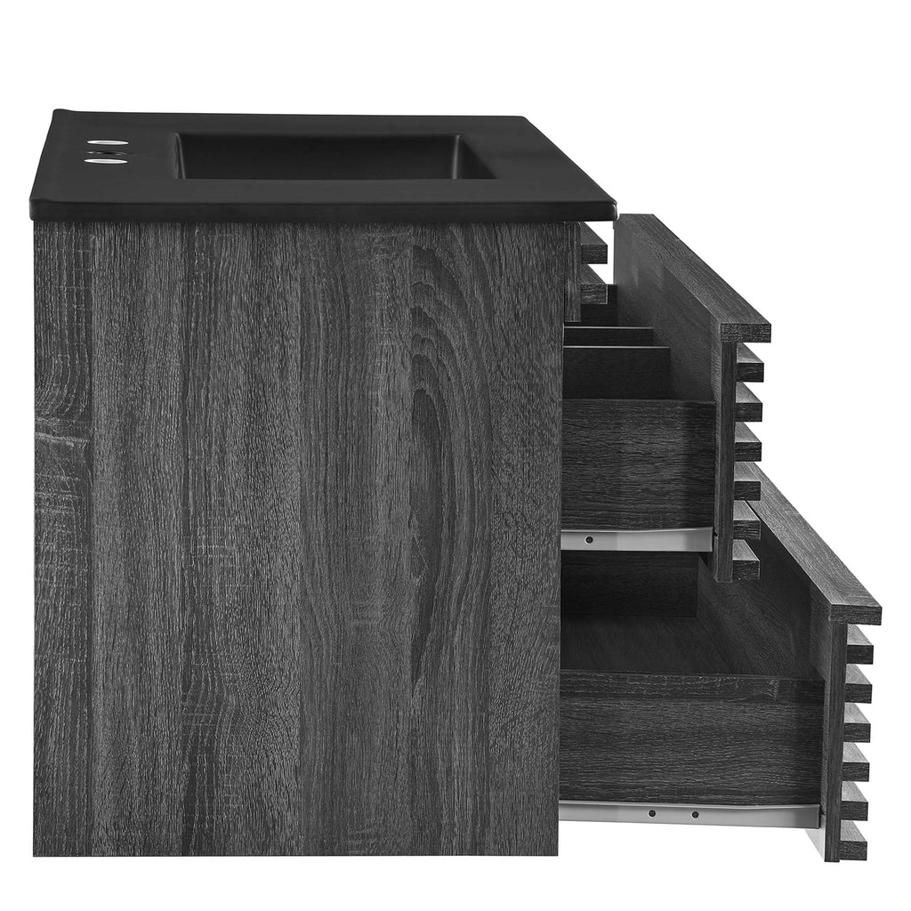 Render Wall-Mount Bathroom Vanity by Modway