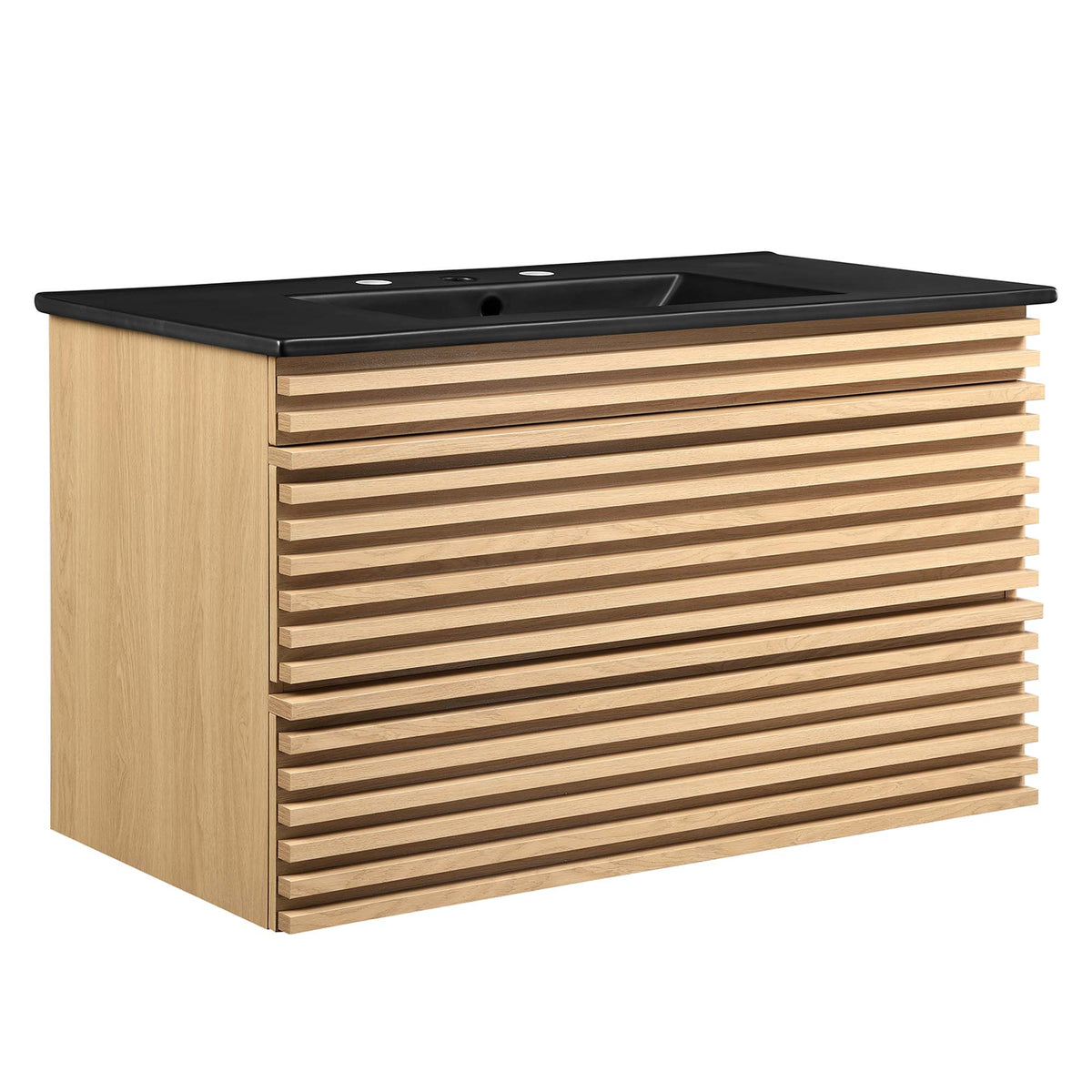 Render Wall-Mount Bathroom Vanity by Modway