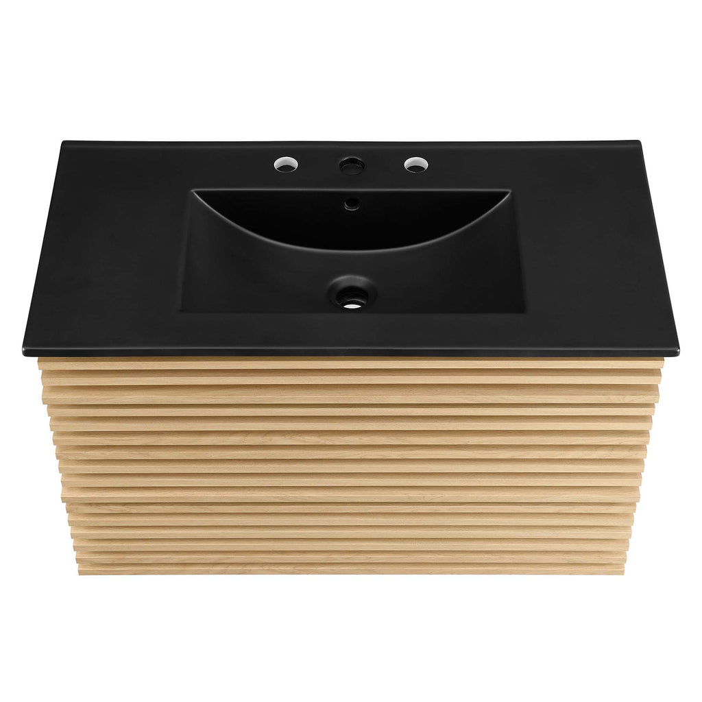 Render Wall-Mount Bathroom Vanity by Modway