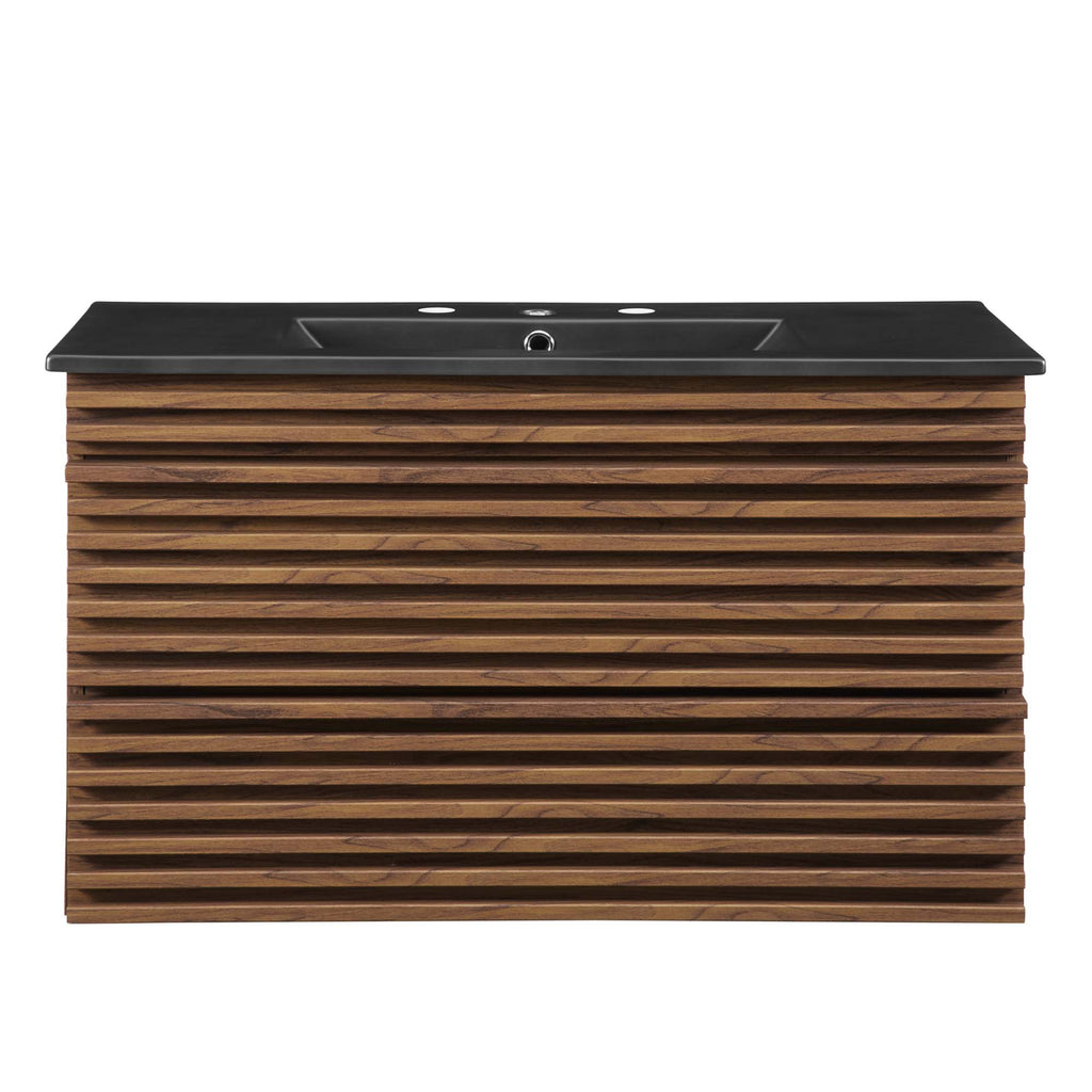 Render Wall-Mount Bathroom Vanity by Modway