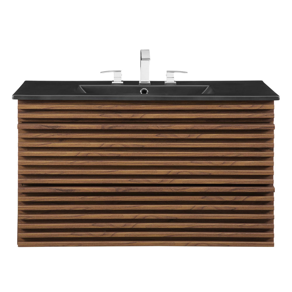 Render Wall-Mount Bathroom Vanity by Modway