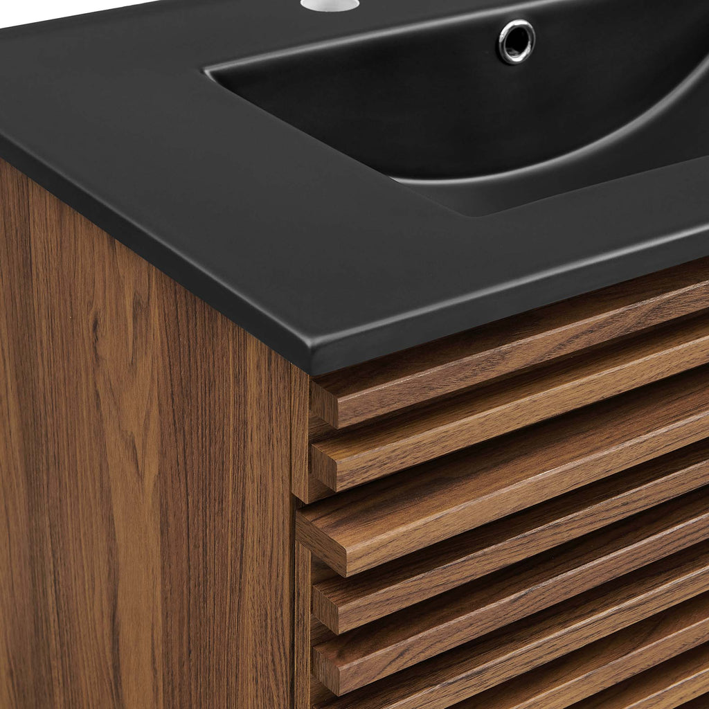 Render Wall-Mount Bathroom Vanity by Modway