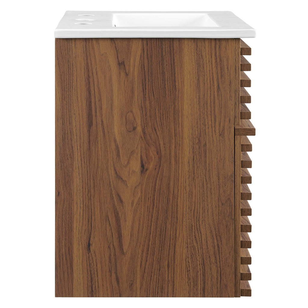 Render Wall-Mount Bathroom Vanity by Modway