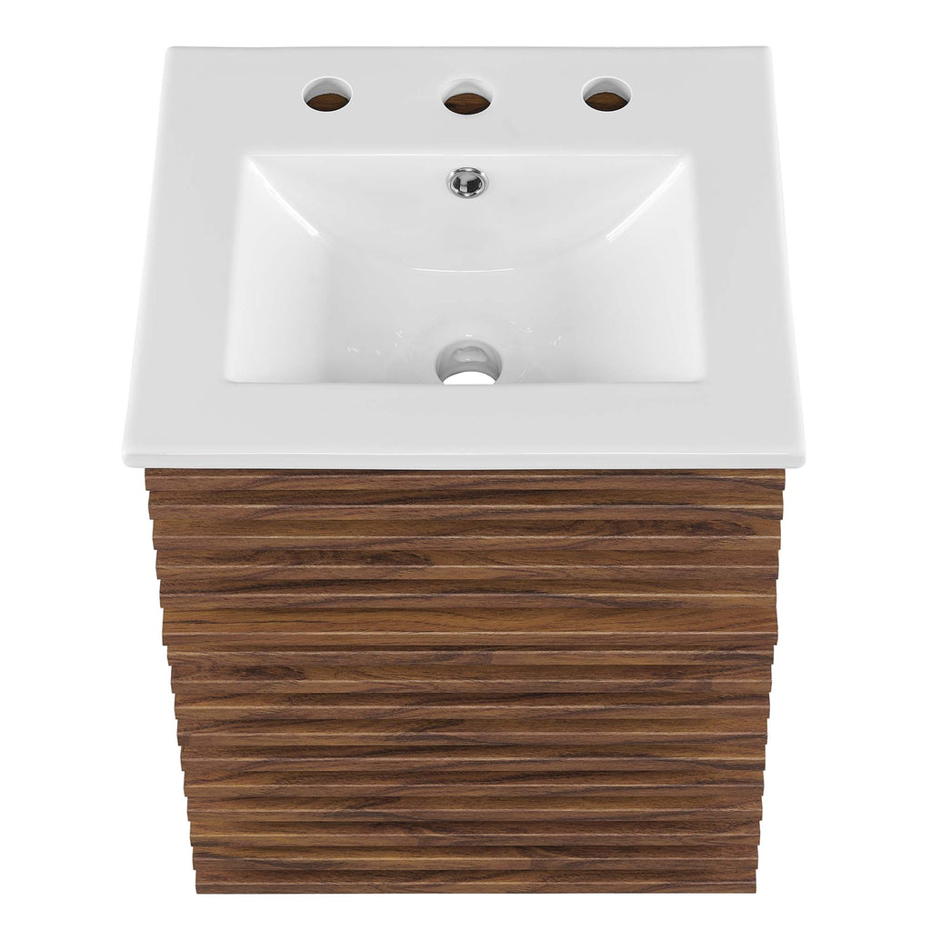 Render Wall-Mount Bathroom Vanity by Modway