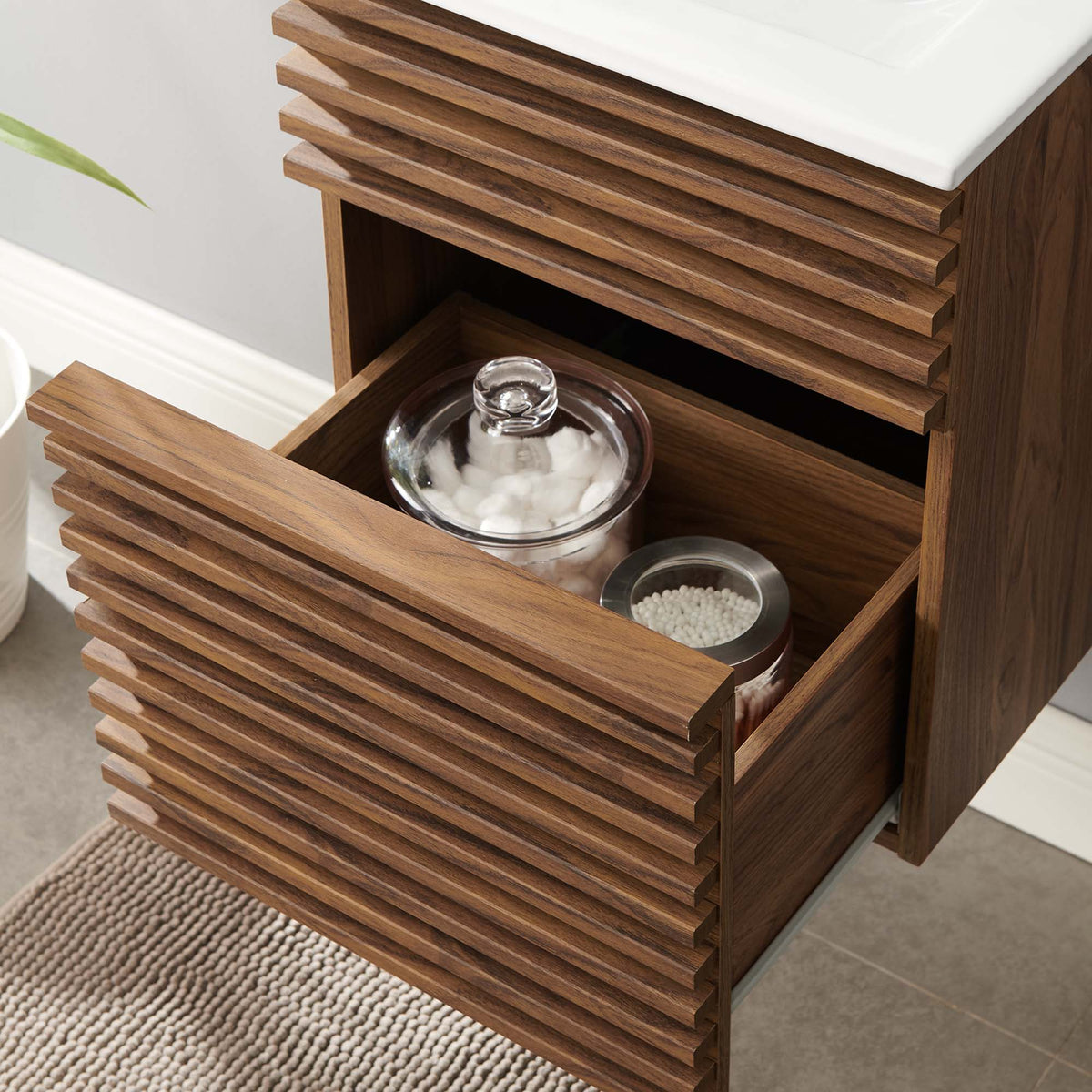 Render Wall-Mount Bathroom Vanity by Modway
