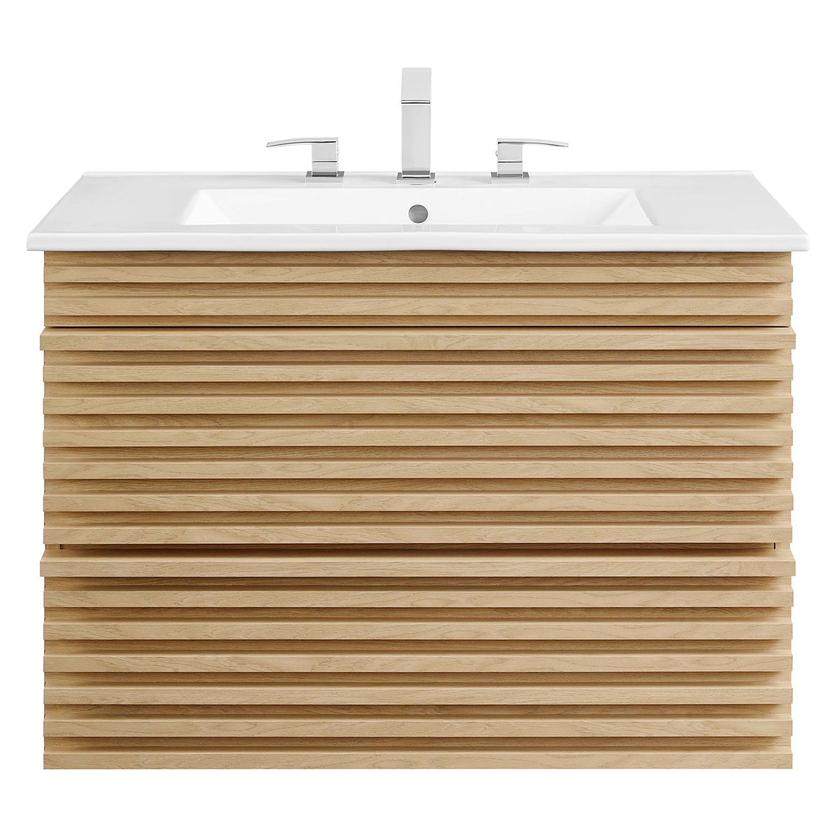 Render Wall-Mount Bathroom Vanity by Modway