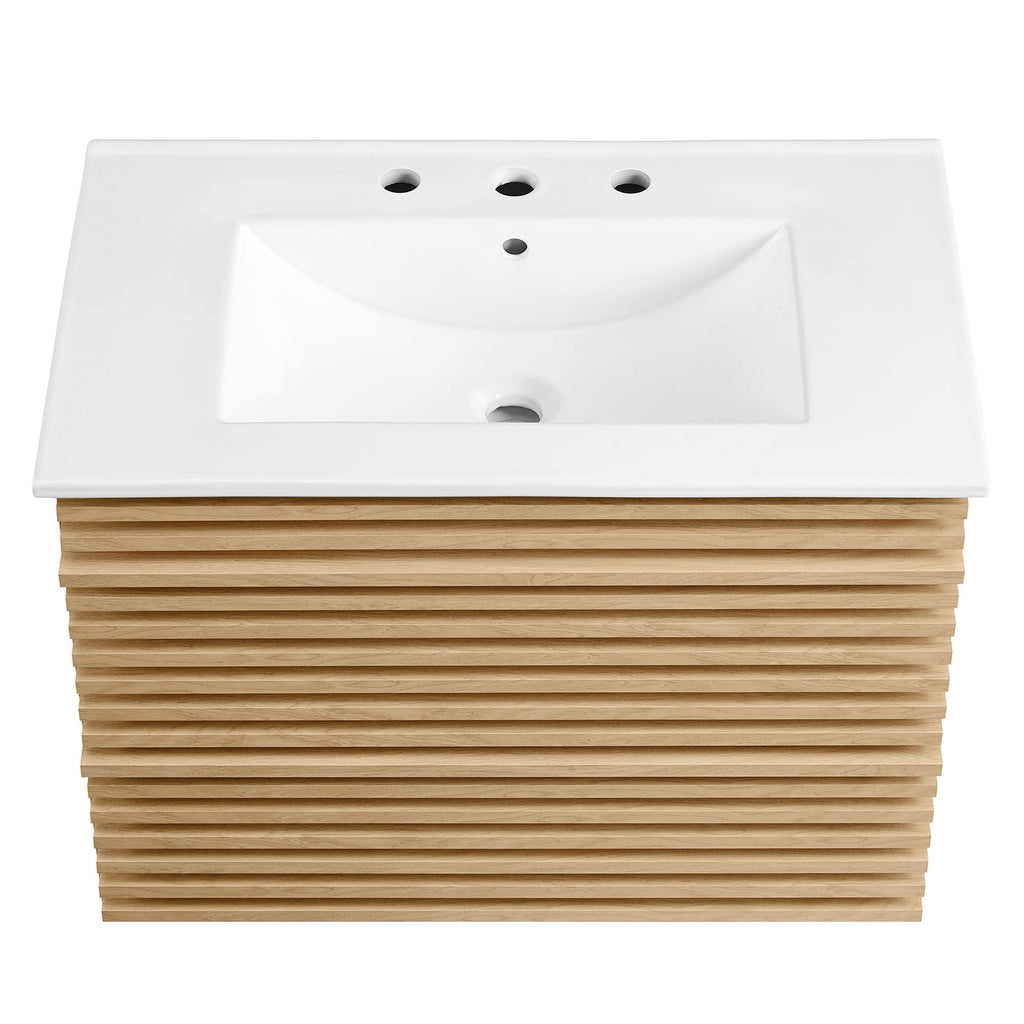 Render Wall-Mount Bathroom Vanity by Modway
