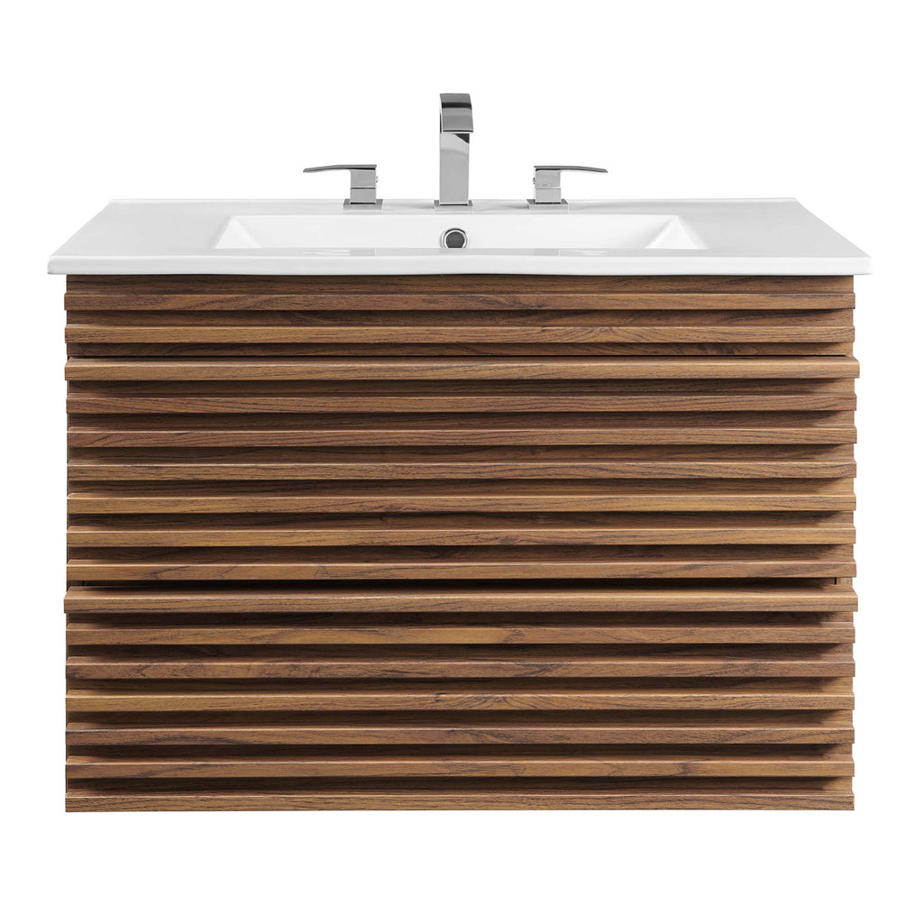 Render Wall-Mount Bathroom Vanity by Modway